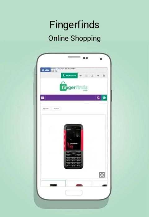 Fingerfinds - Online Shopping screenshot 3