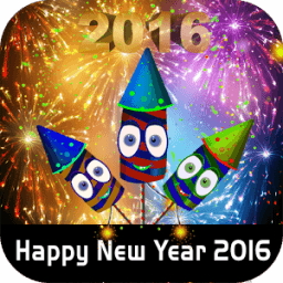 New Year Fire Work Kids icon