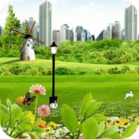 Green Spring Live Wallpapper on 9Apps