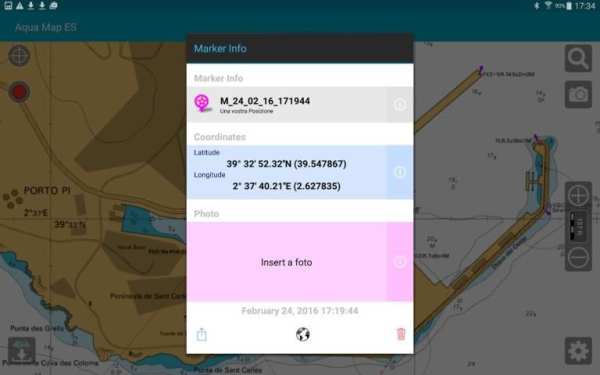 Aqua Map Iberia - Marine GPS स्क्रीनशॉट 10