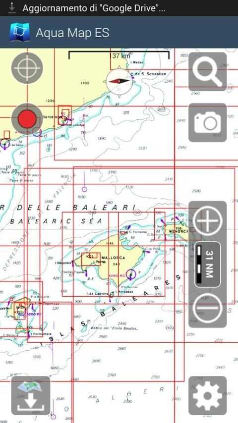 Aqua Map Iberia - Marine GPS स्क्रीनशॉट 1