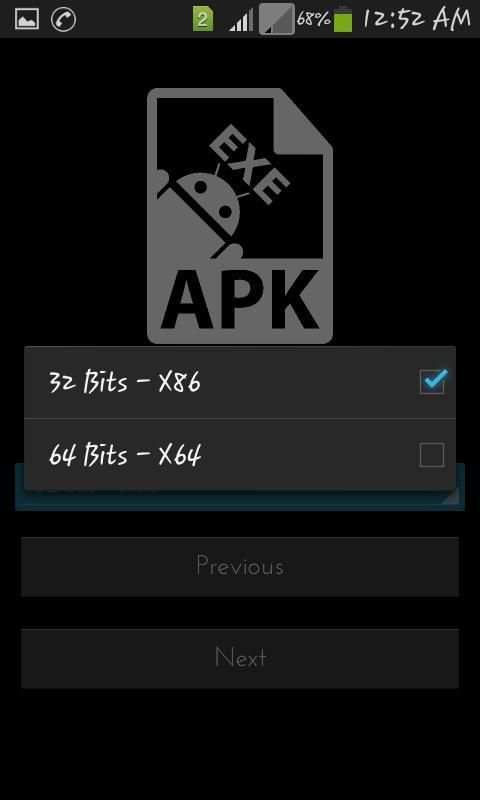 EXE TO APK screenshot 3