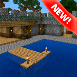 ikon Fishing Frenzy map for MCPE