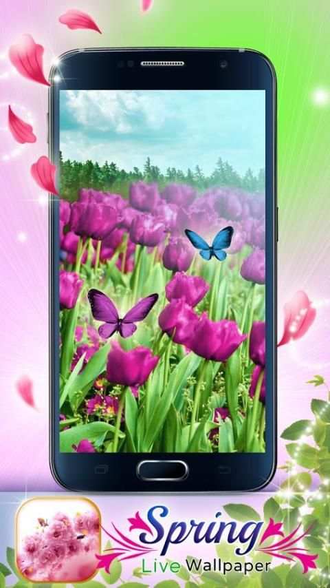 Spring Live Wallpaper screenshot 4