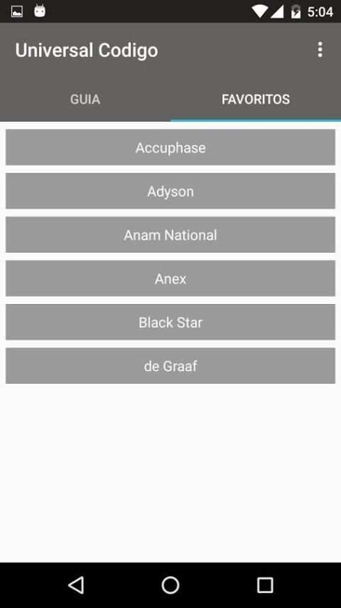 Universal Codigo Control Free screenshot 2