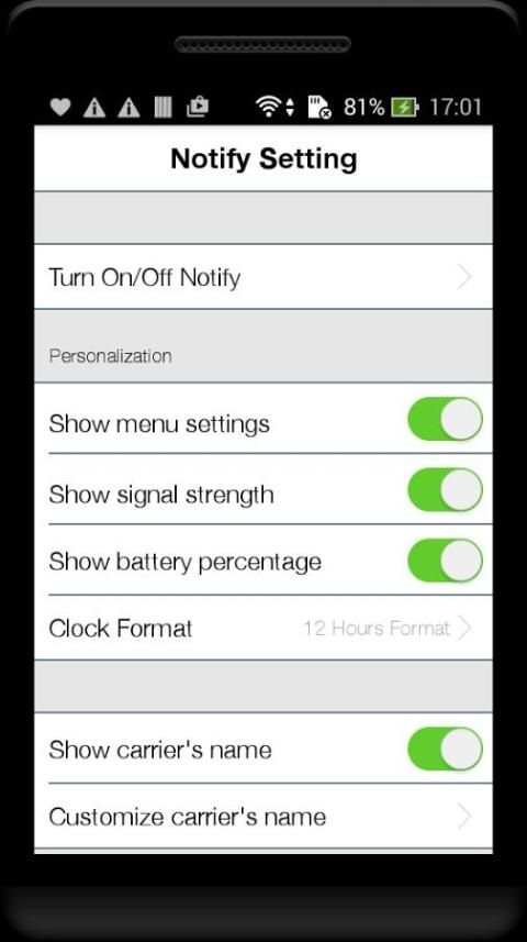 Notification Center Style OS10 screenshot 3