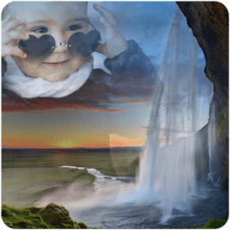 Waterfall Photo Frames आइकन