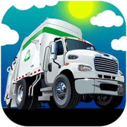 Garbage truck games for boys