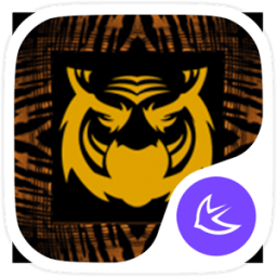 Tiger theme for APUS أيقونة