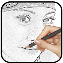 ikon Pencil Sketch Photo