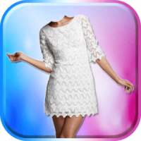 White Dress Photo Montage on 9Apps