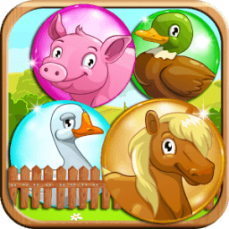 Farm Animals Bubble Shooter icon