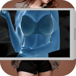 ikon X-Ray ภายในผู้หญิง Prank