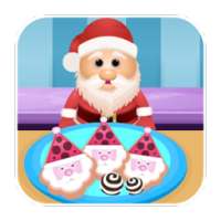 Santa Cookies With Icing on 9Apps