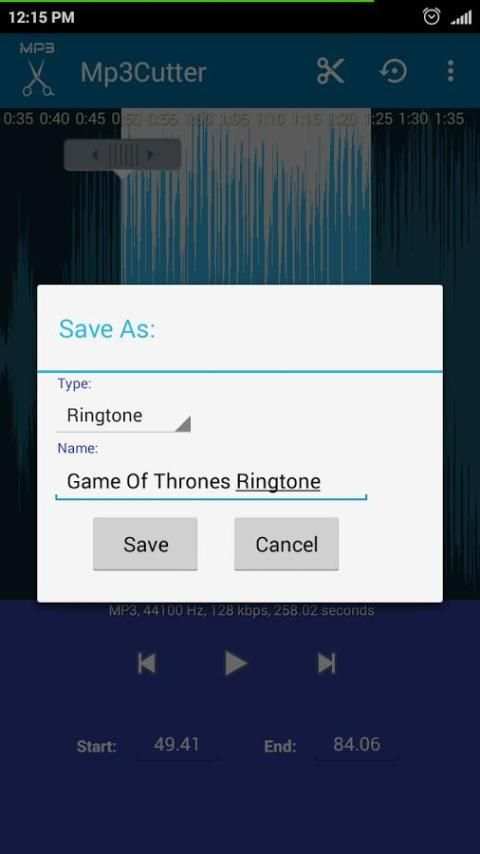 MP3 Cutter, Trimmer screenshot 12