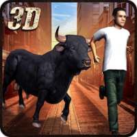 Crazy Angry Bull Revenge 3D