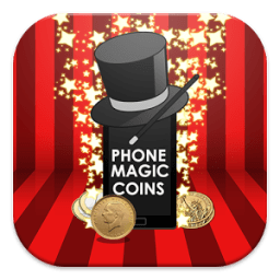телефон волшебный монеты иконка