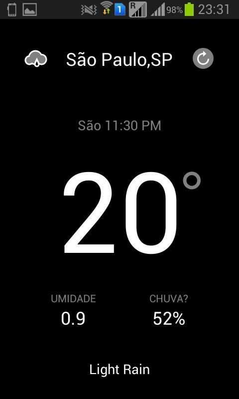 Clima & Tempo SP скриншот 1