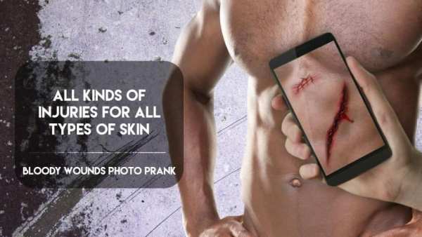 Bloody Wounds Photo PRANK स्क्रीनशॉट 4