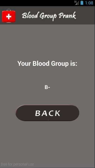 Blood Group Scanner Prank screenshot 4