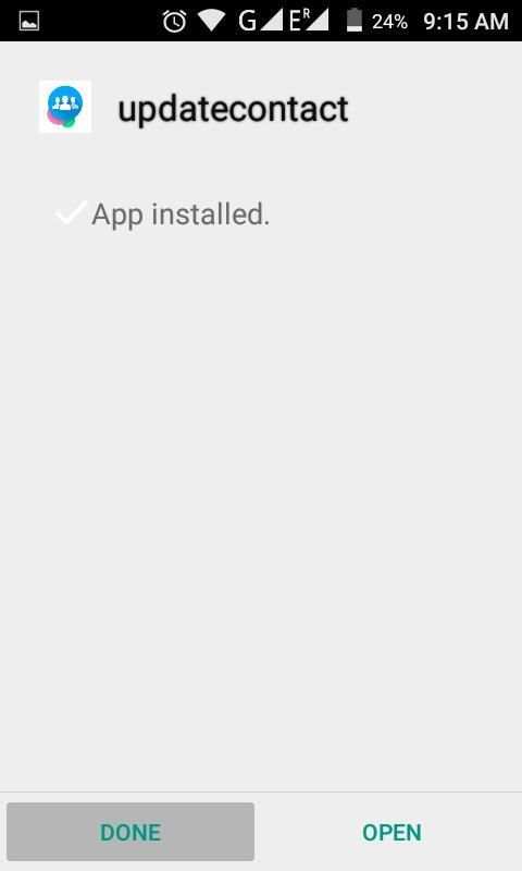 UPDATES CONTACT स्क्रीनशॉट 6