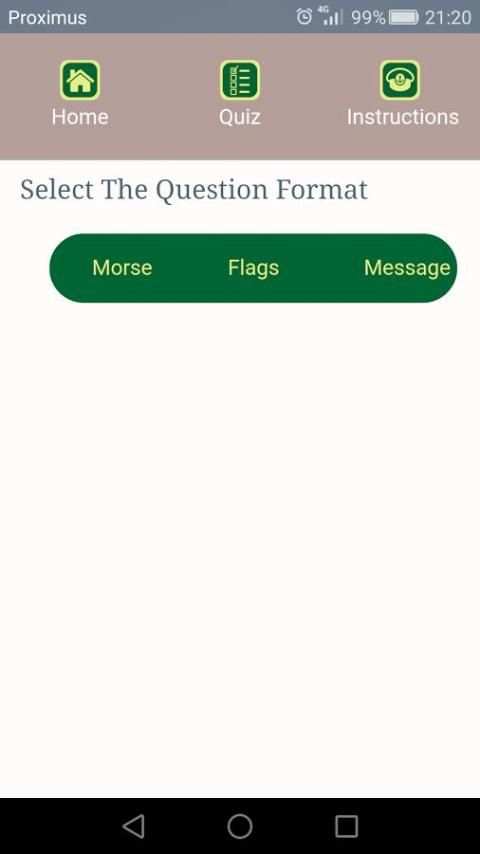 ICS flag trainer screenshot 5