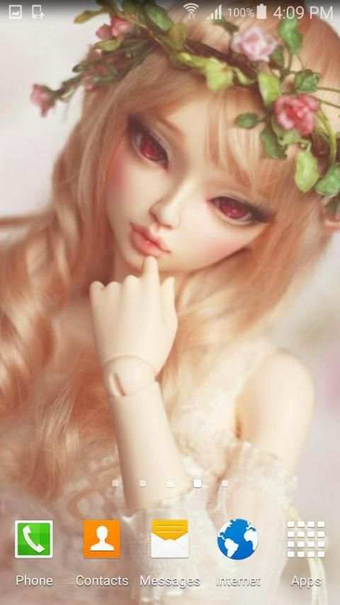 Beautiful Doll Live Wallpapers screenshot 3
