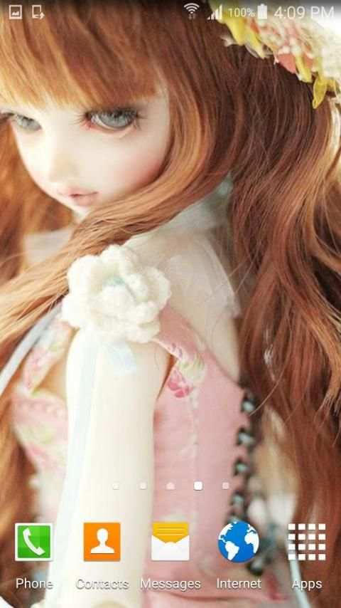 Beautiful Doll Live Wallpapers screenshot 2