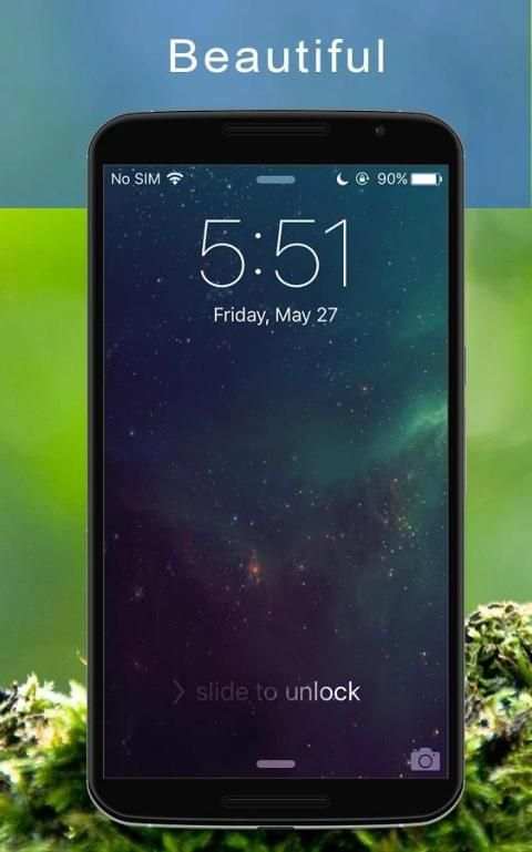 Lock Screen - Iphone Style 5 تصوير الشاشة