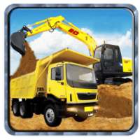 Sand Excavator Transport Truck