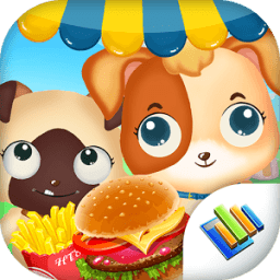 Pets Food Train - Cooking Shop أيقونة