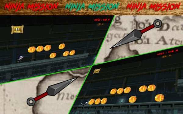 Ninja Mission - free screenshot 2