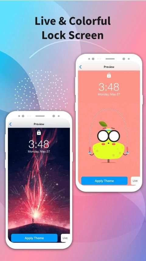 Color Lock Screen - Live Lock Screen स्क्रीनशॉट 3