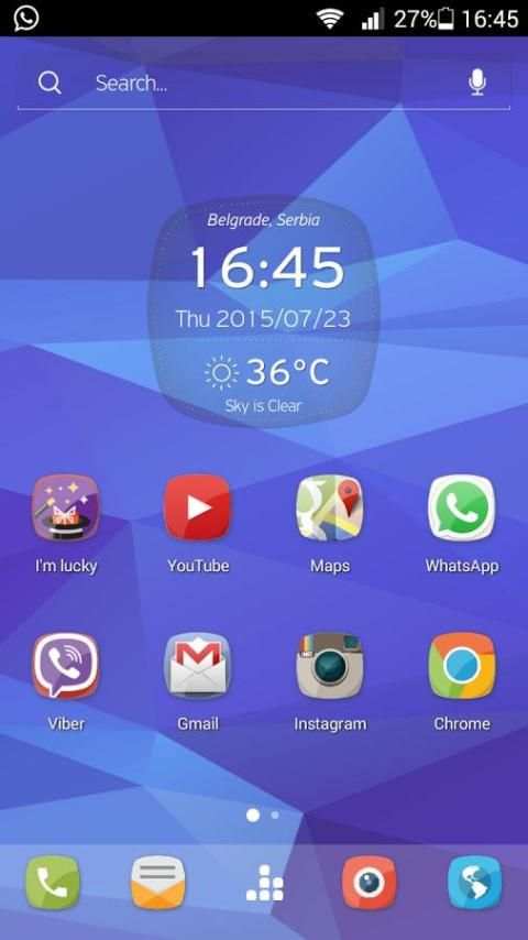 Fly Launcher 6 تصوير الشاشة