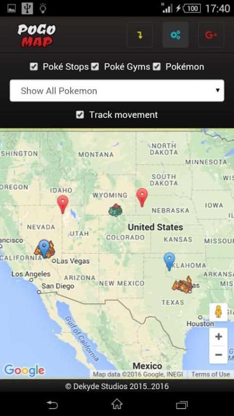 POGO Map: Map for Pokemon GO!! screenshot 1