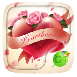 Heart beat GO Keyboard Theme أيقونة