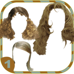 صورتك بشعر مستعار للنساء icon