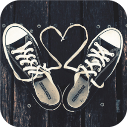 ikon Sneakers love. Live wallpaper