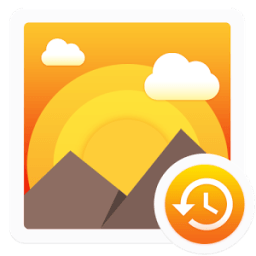 ikon Kembalikan Dihapus Foto