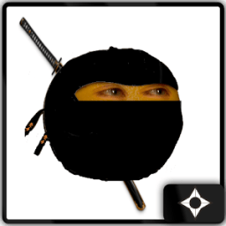 ikon Nya Nya Orange Ninja