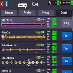 ikon Cue For 8 Ball Pool