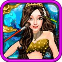 Mermaid Princess Frozen Salon иконка