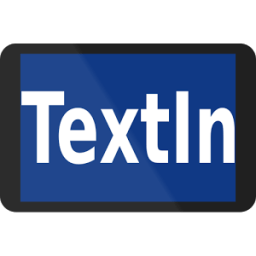 ikon TextIn: display de texto