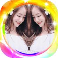 แต่งรูปสะท้อน แต่งรูปภาพซ้อน