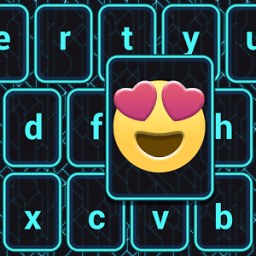 ikon Keyboard yang Tema Futuristik