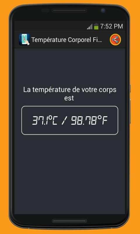 Température Corporelle Fièvre screenshot 4