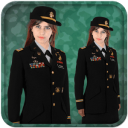 New Woman Army Photo Suit icon