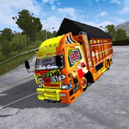 Mod Bussid Truck Canter Terpal Segitiga icon