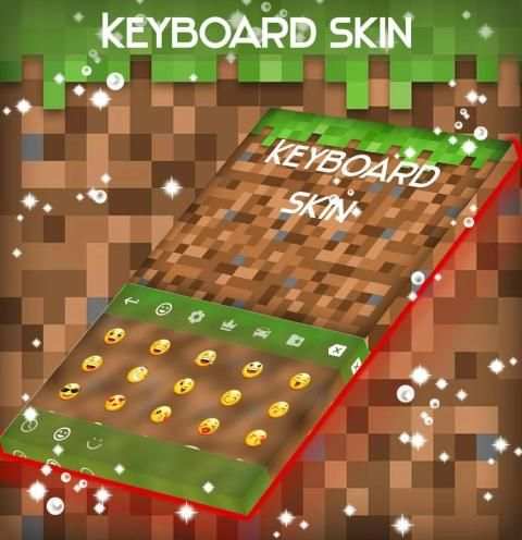 Keyboard Skin for Minecraft 1 تصوير الشاشة