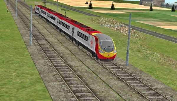 Train Driving 3D Simulator 1 تصوير الشاشة